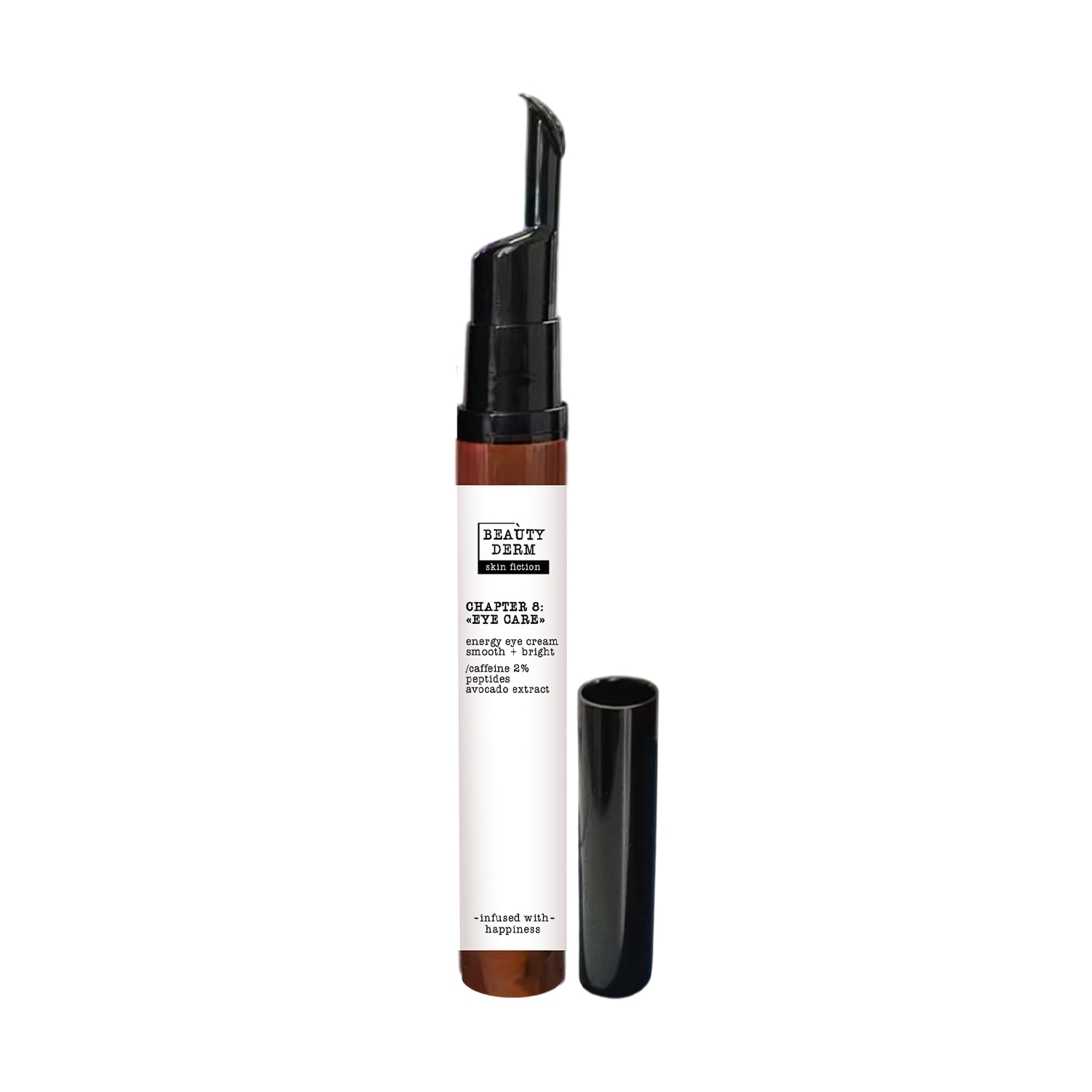 Уцінка! Крем для шкіри навколо очей BEAUTYDERM Skin Fiction Energy Eye Cream з кофеїном та пептидами, 15 мл