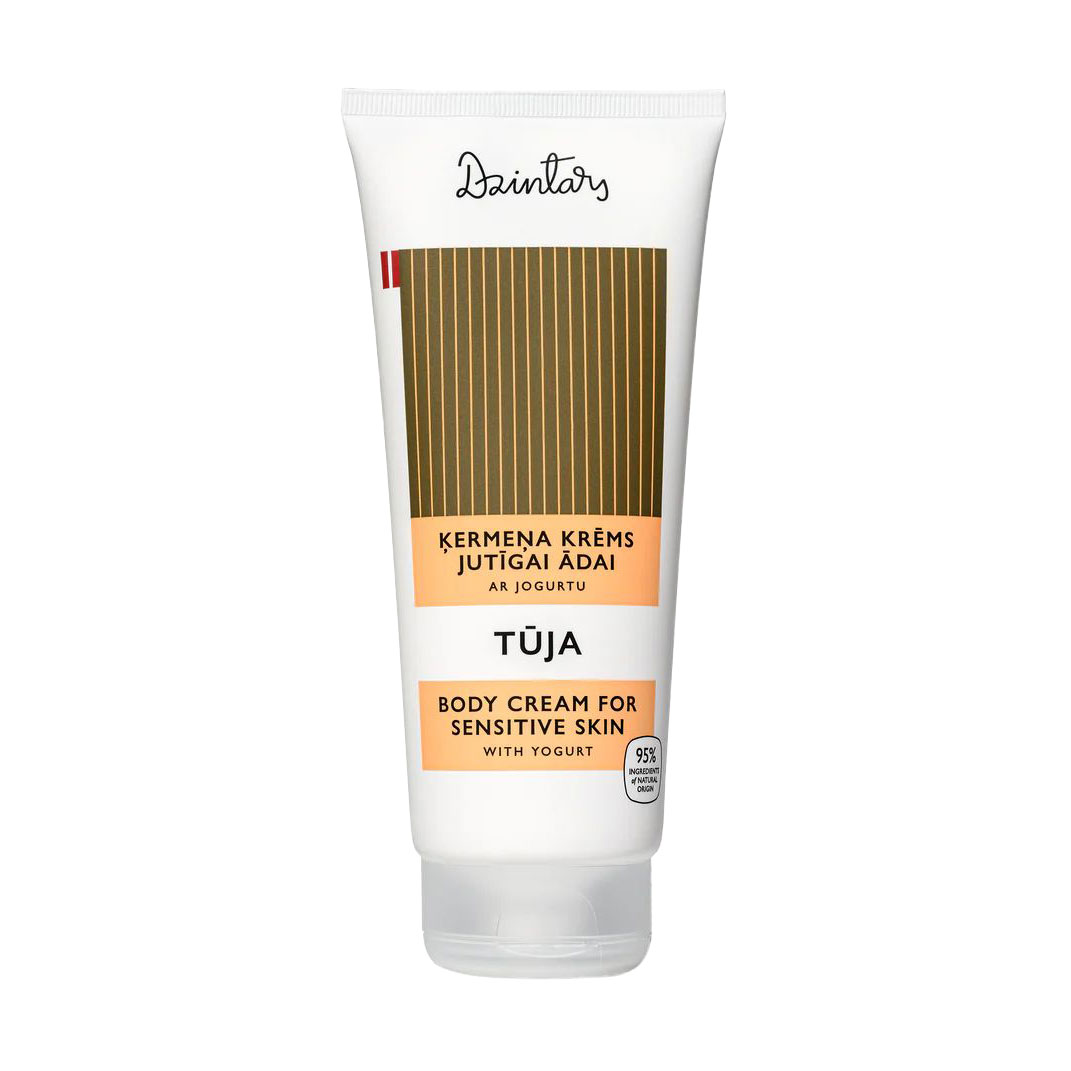 Уцінка! Крем для тіла Dzintars Tuja Body Cream For Sensitive Skin для чутливої шкіри, з йогуртом, 200 мл