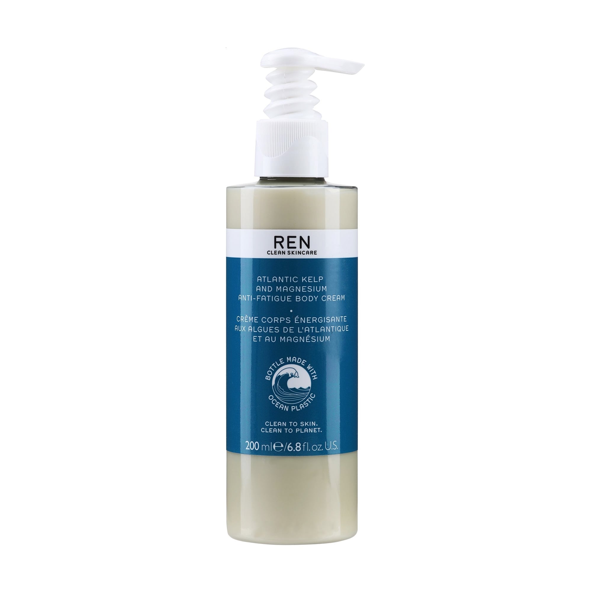 Уцінка! Крем для тіла REN Clean Skincare Atlantic Kelp and Magnesium Anti-Fatigue Body Cream, 200 мл