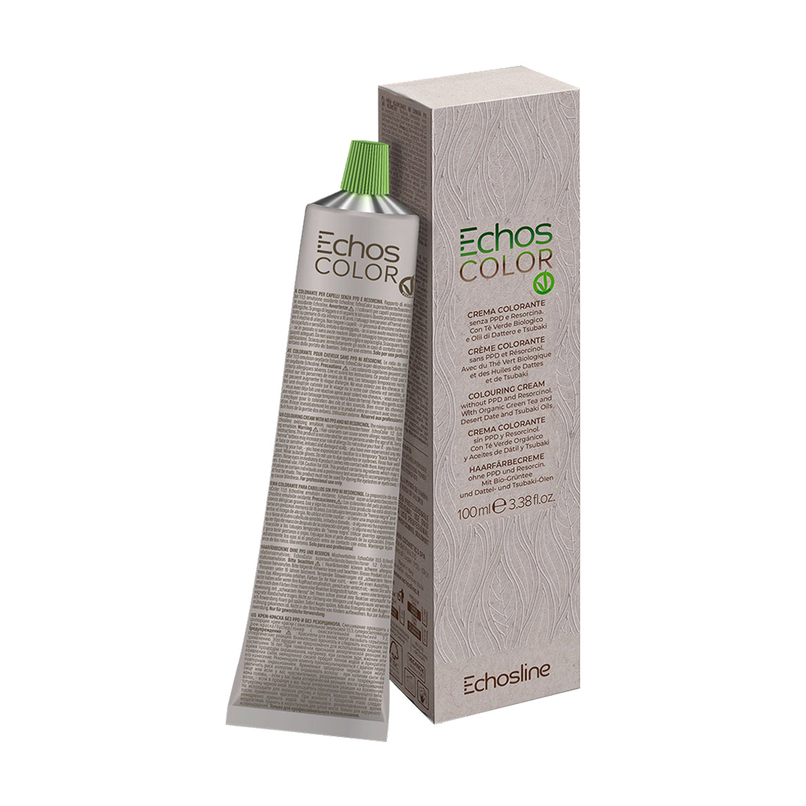 Уцінка! Крем-фарба для волосся Echosline Echos Color Colouring Cream, 8.44 Яскраво-мідний світлий блондин, 100 мл