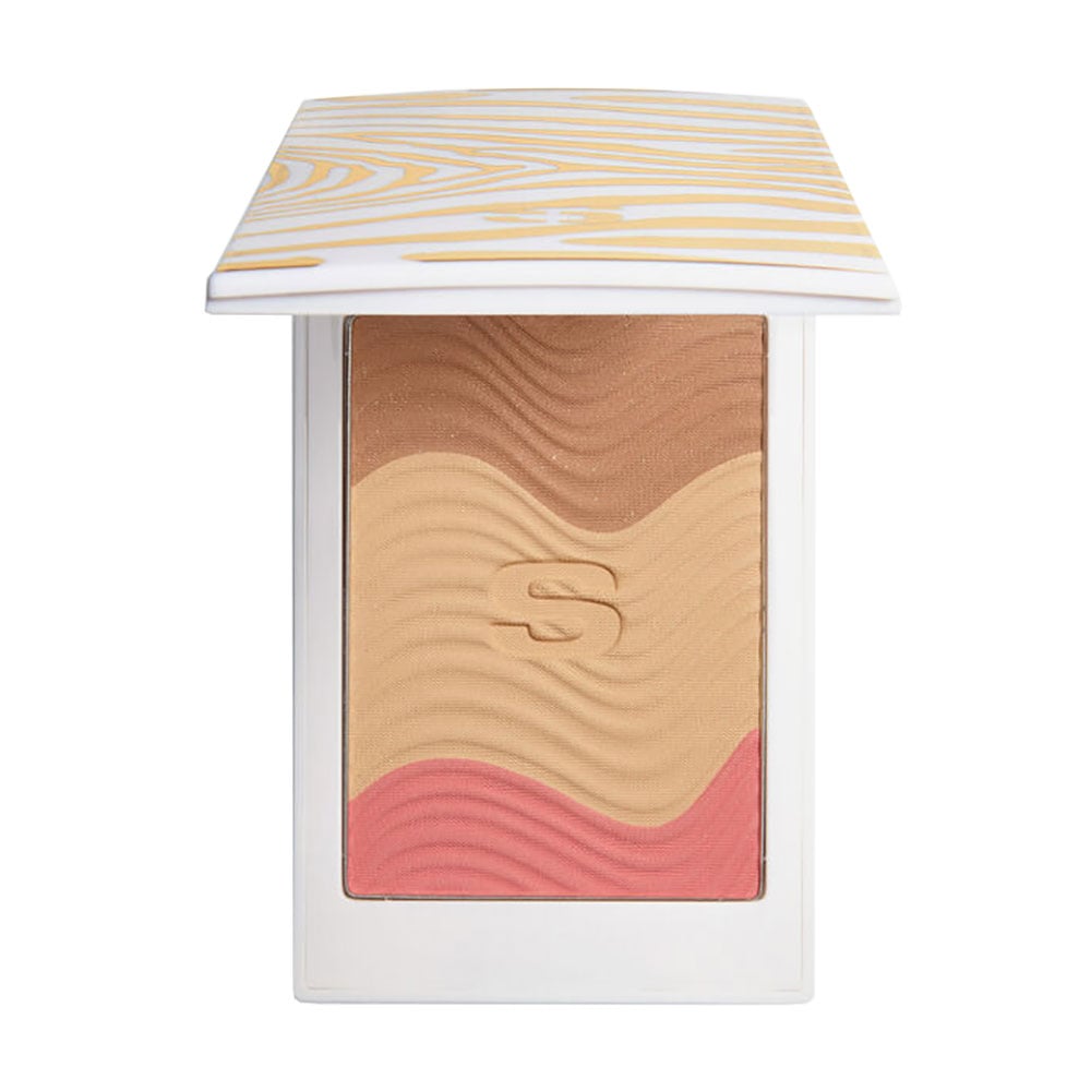 Уцінка! Кремова пудра-бронзер для обличчя Sisley Phyto-Touche Sun Glow Powder Trio Peche Doree, 11 г