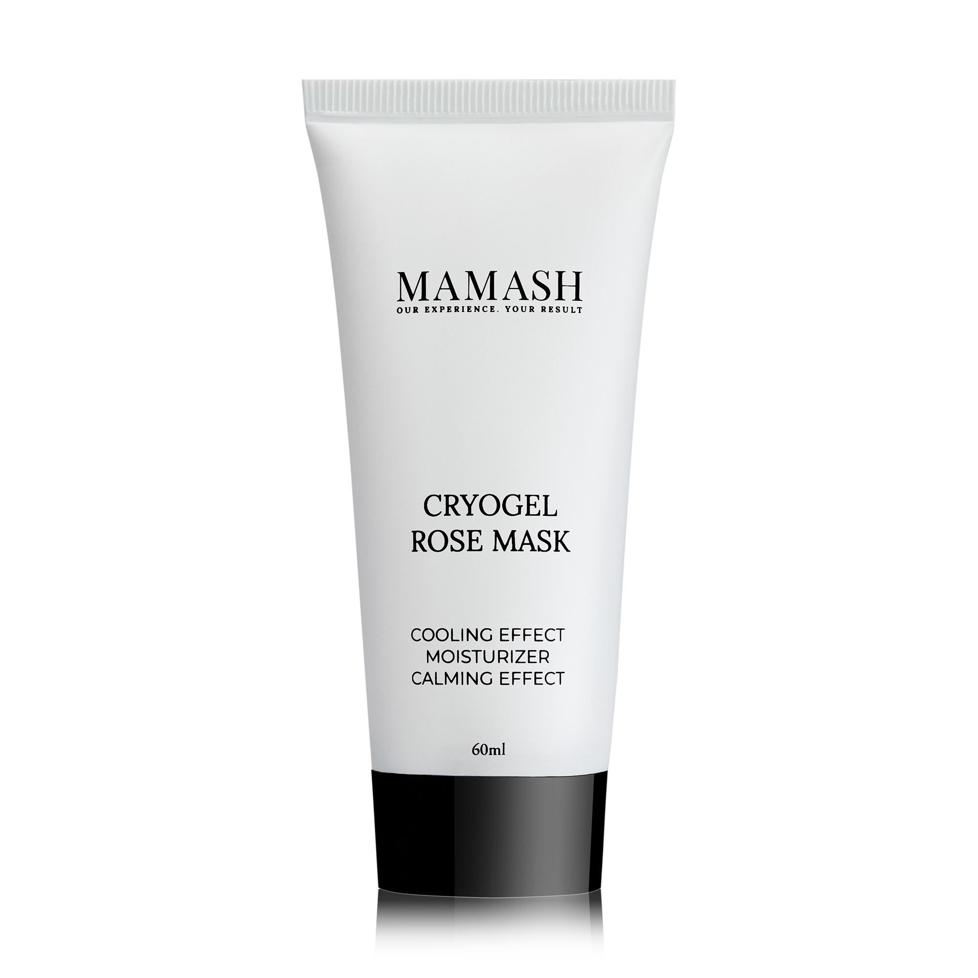 Уцінка! Кріогелева маска для обличчя Mamash Cryogel Rose Mask з трояндовою водою, 60 мл
