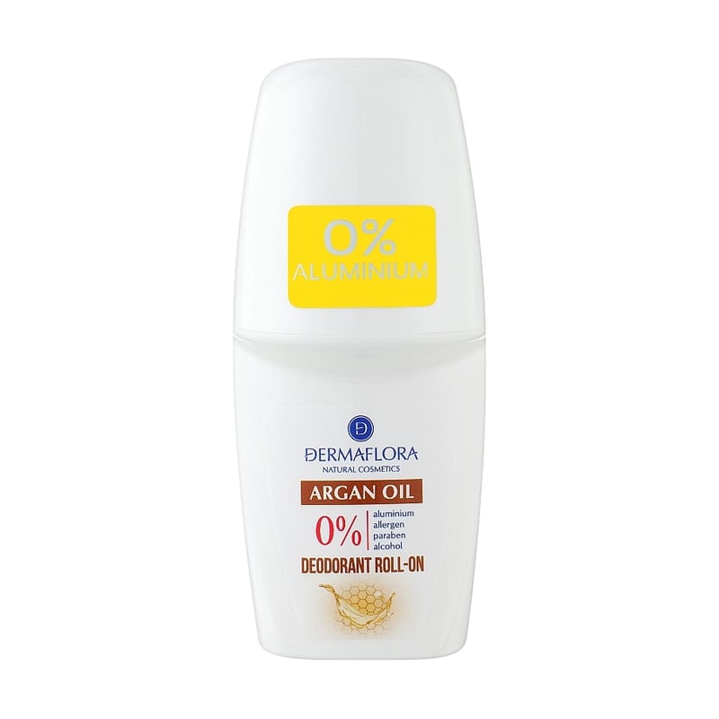Уцінка! Кульковий дезодорант Dermaflora Argan Oil Deodorant Roll-on жіночий, з аргановою олією, 50 мл