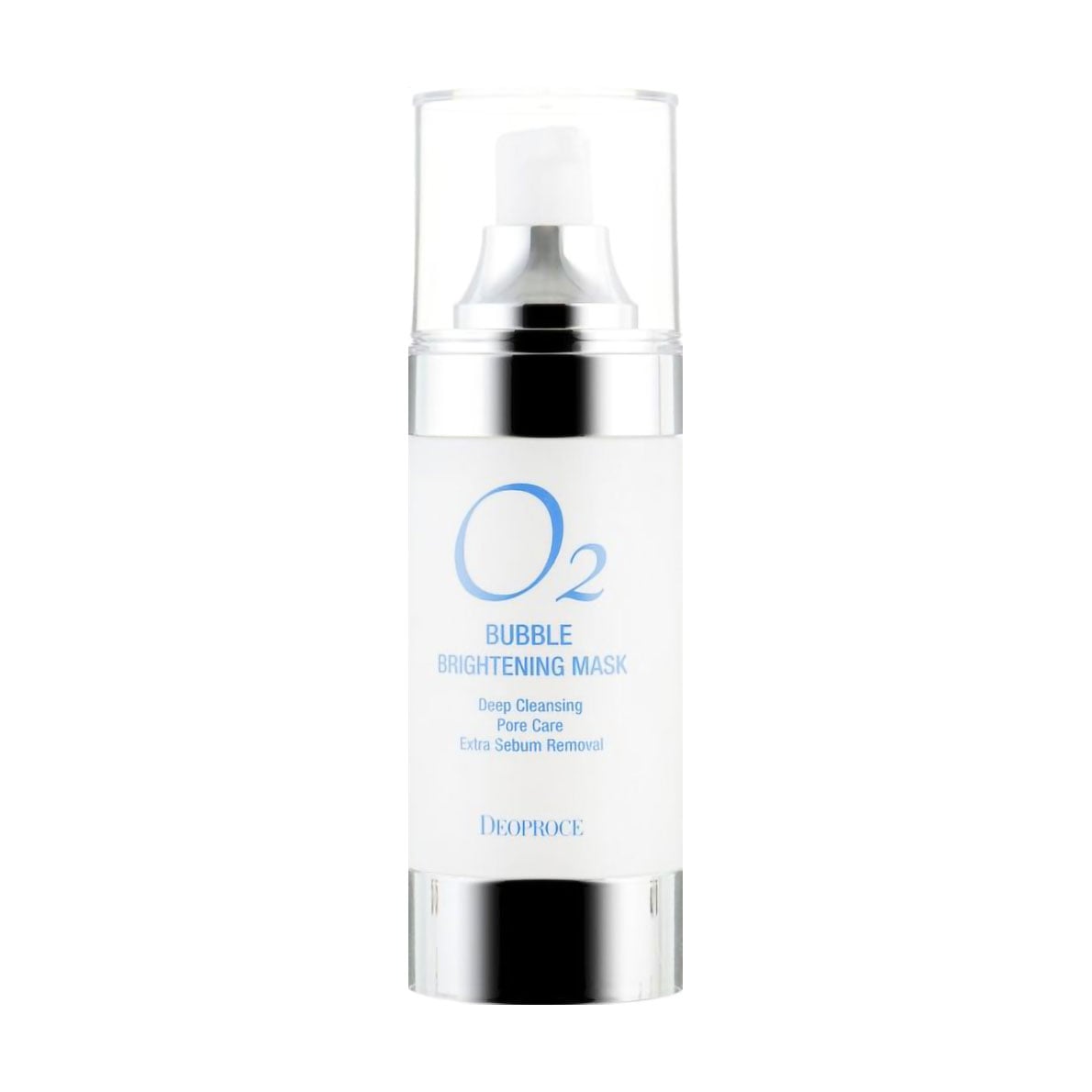 Уцінка! Киснева маска для обличчя Deoproce O2 Bubble Brightening Mask, 100 мл