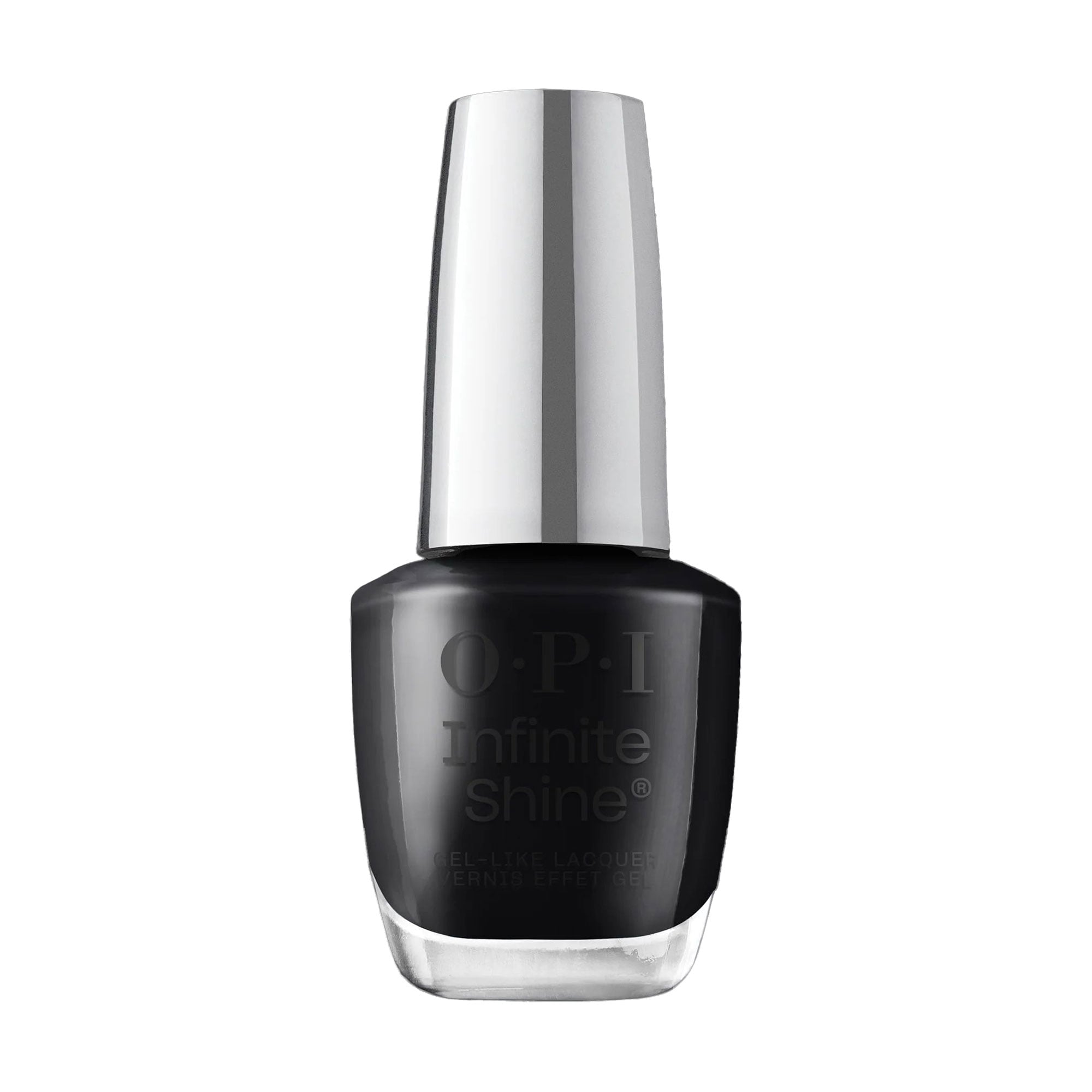 Уцінка! Лак для нігтів O.P.I Infinite Shine Gel-Like Lacquer, ISLT02 Black Onyx, 15 мл