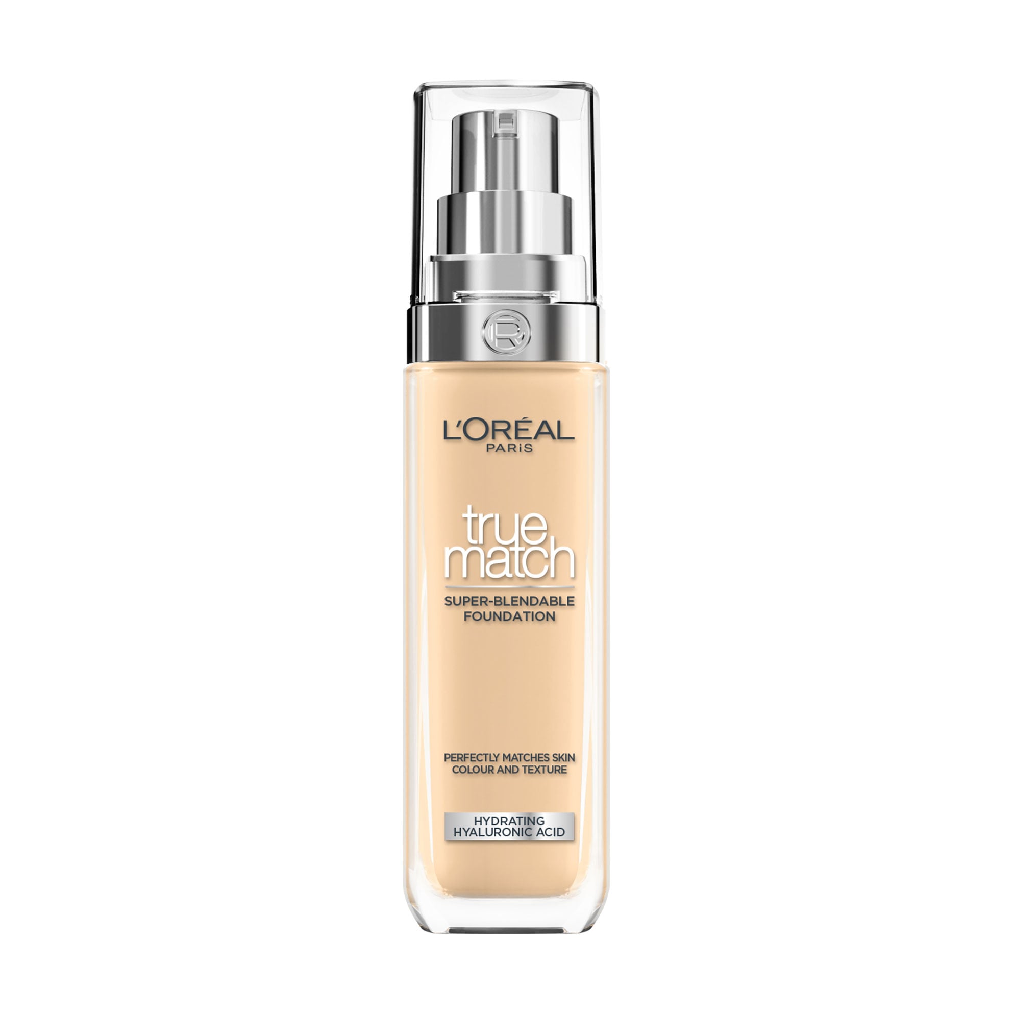 Уцінка! Легкий тональний крем для обличчя L'Oreal Paris True Match Super Blendable Foundation, SPF 16, з гіалуроновою кислотою 2D/2W, 30 мл