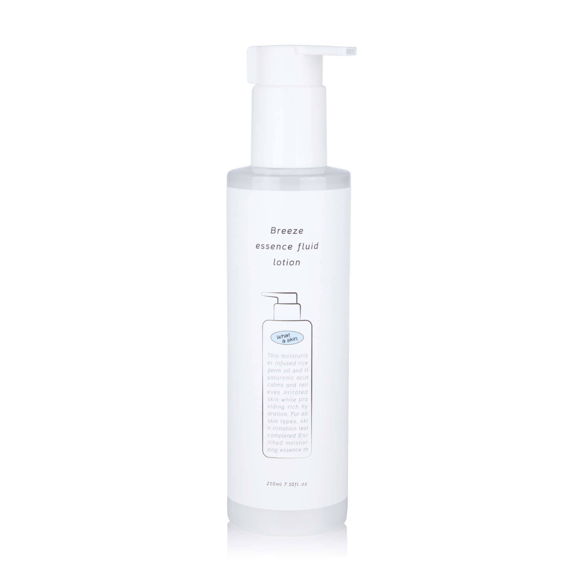 Уцінка! Лосьйон-флюїд для обличчя What a skin. Breeze Essence Fluid Lotion, 210 мл