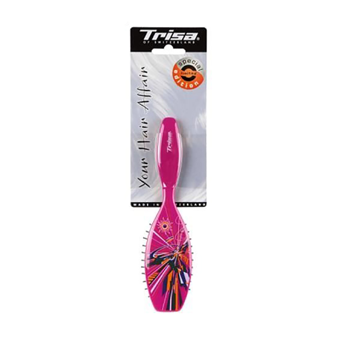 Уцінка! Масажна щітка для волосся Trisa Rubber Cushion Brush Мала, 1 шт