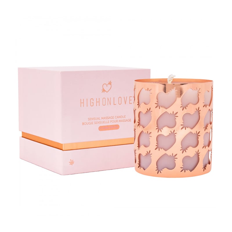 Уцінка! Масажна свічка HighOnLove Sensual Massage Candle, 250 мл