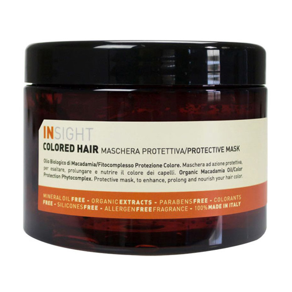 Уцінка! Маска Insight Colored Hair Protective Mask для захисту кольору фарбованого волосся, 500 мл