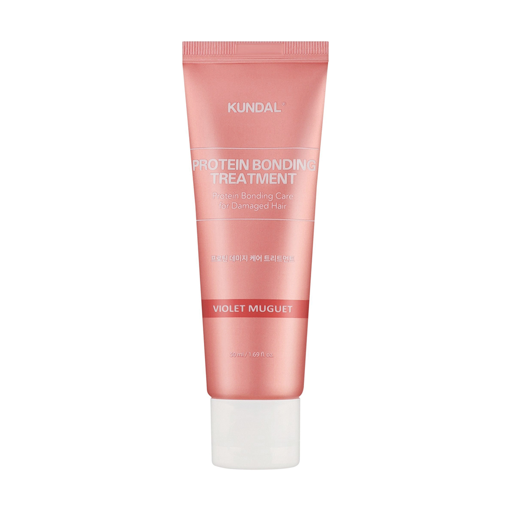 Уцінка! Маска Kundal Protein Bonding Treatment Violet Muguet для пошкодженого волосся, 50 мл
