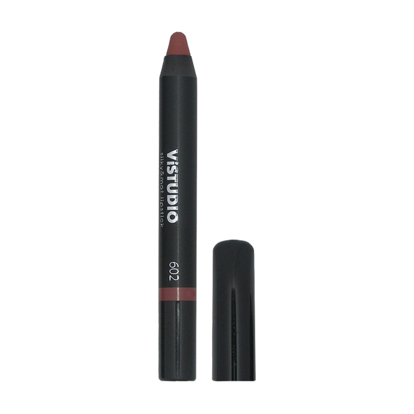 Уцінка! Матова помада-олівець для губ ViSTUDIO Silky&amp;Mat Lipstick 602 Exotic, 12 г