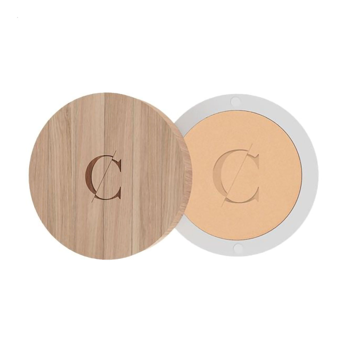 Уцінка! Матові компактні тіні для повік Couleur Caramel Bio Eye Shadow 008, 1.7 г