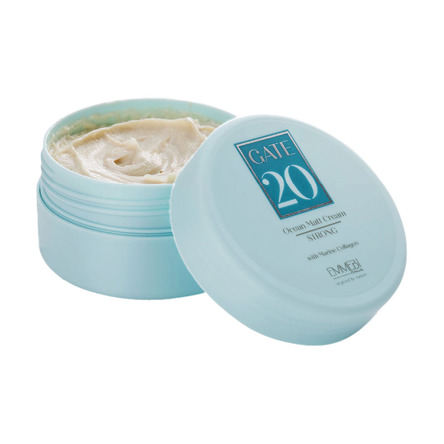 Уцінка! Матовий крем для волосся Emmebi Italia Gate 20 Ocean Matt Cream Strong Сильна фіксація, 100 мл