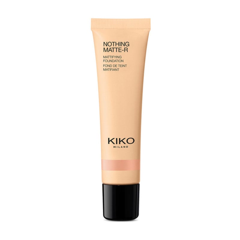 Уцінка! Матувальна тональна основа для обличчя Kiko Milano Nothing Matte-R Mattifying Foundation 3 Rose, 27 мл