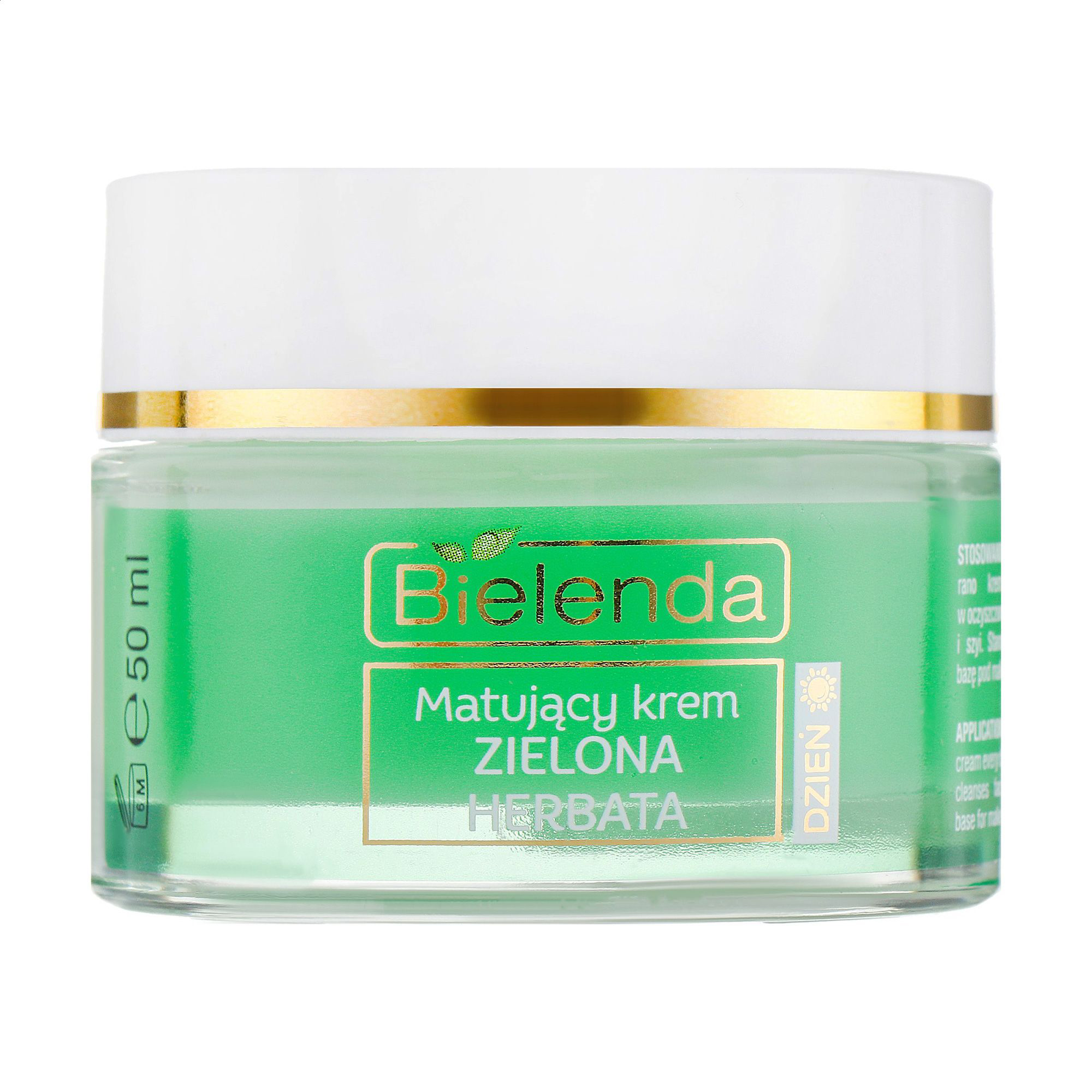 Уцінка! Матувальний крем для обличчя Bielenda Green Tea Day Mattifying Face Cream для комбінової шкіри, 50 мл