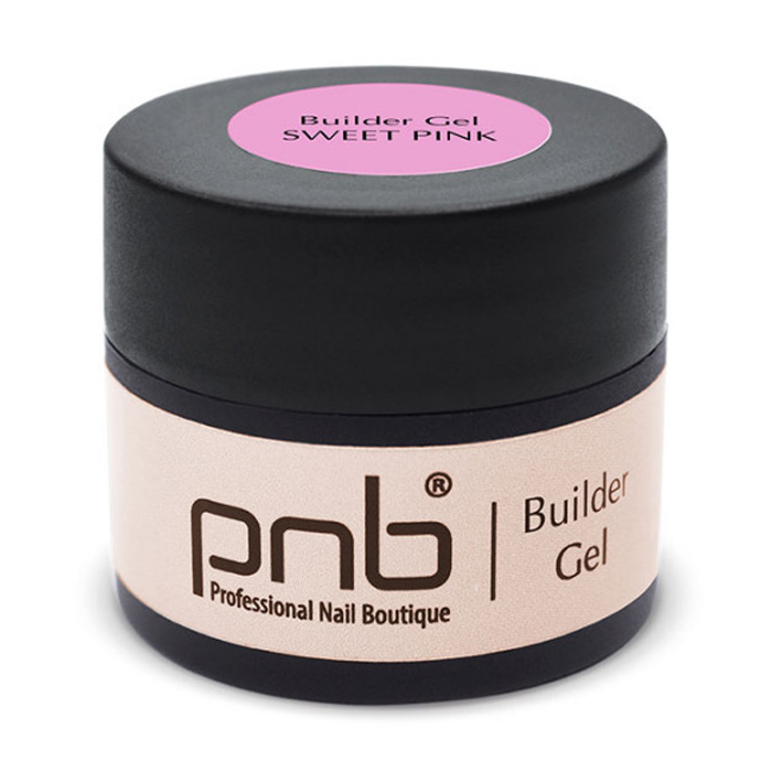 Уцінка! Моделювальний гель для нігтів PNB UV/LED Builder Gel Sweet Pink, 50 мл