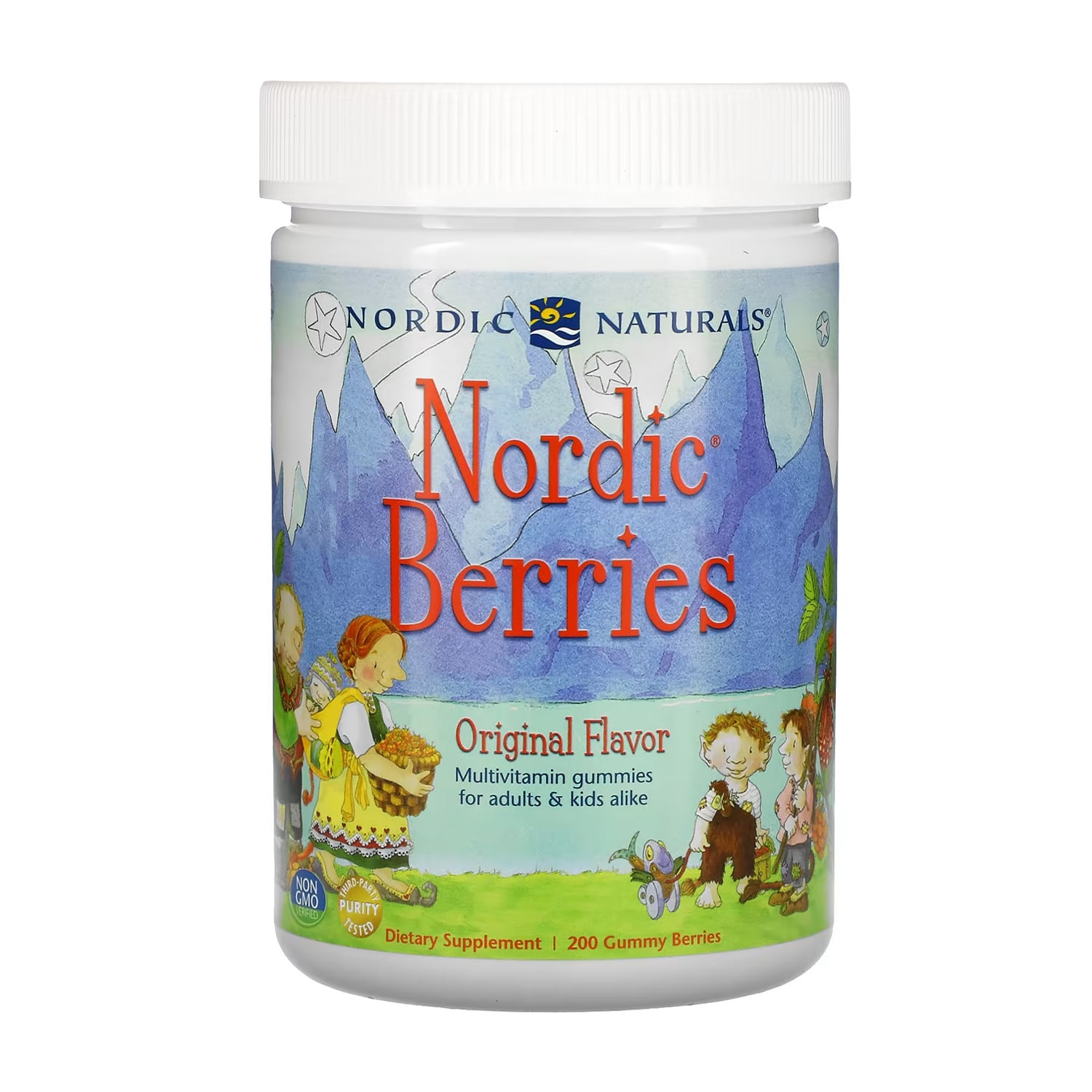 Уцінка! Мультивітаміни Nordic Naturals Nordic Berries Original Flavor Multivitamin, 200 жувальних цукерок
