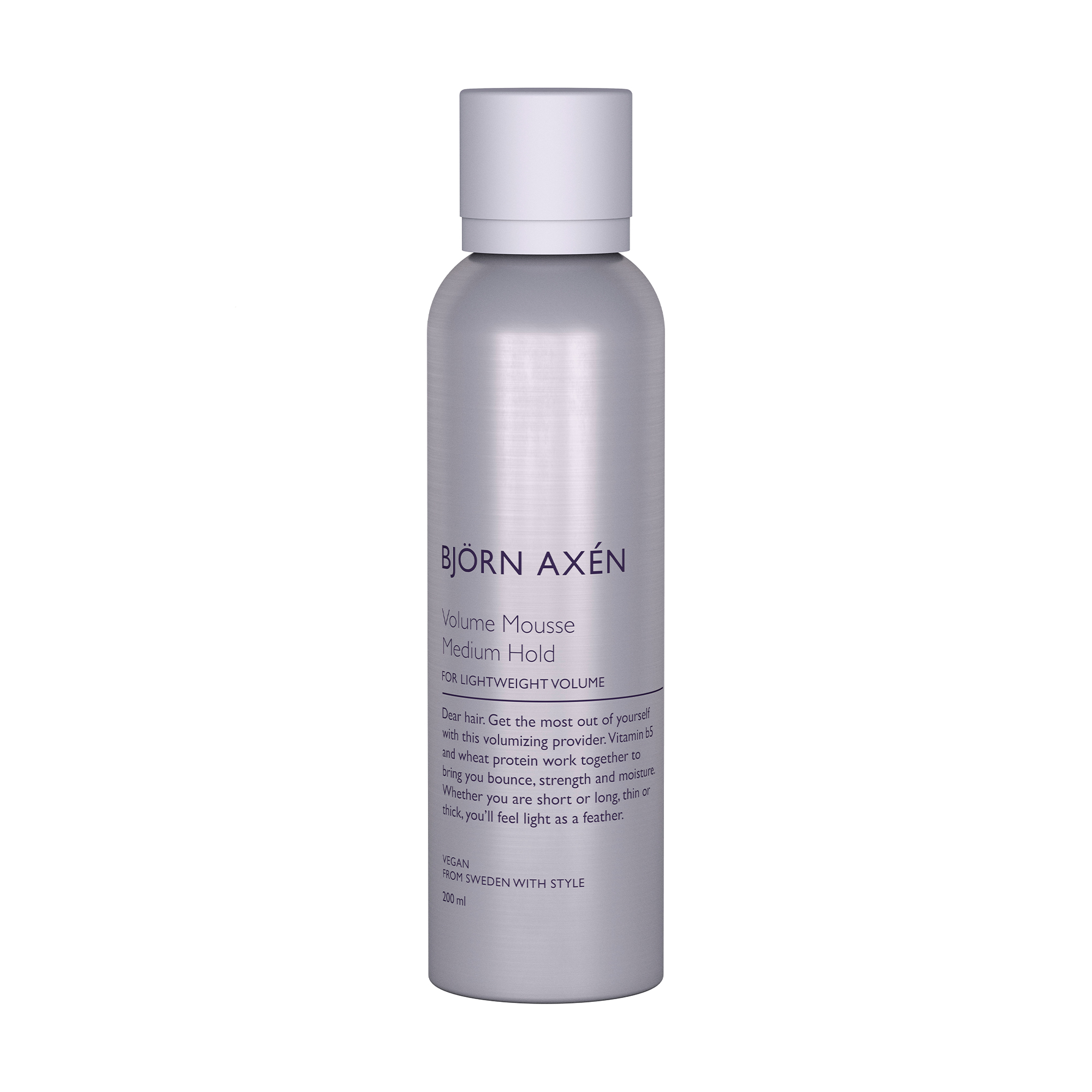 Уцінка! Мус для волосся Bjorn Axen Volume Mousse Medium Hold середньої фіксації, 200 мл