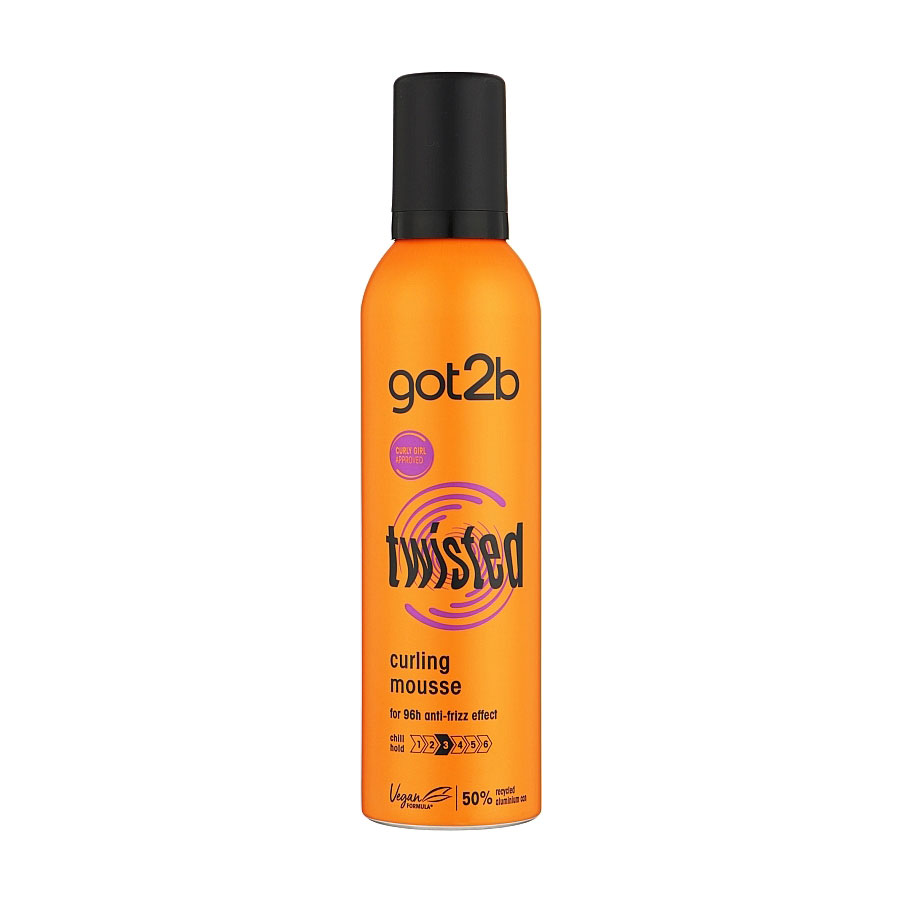 Уцінка! Мус got2b Twisted Curling для кучерявого волосся, 250 мл