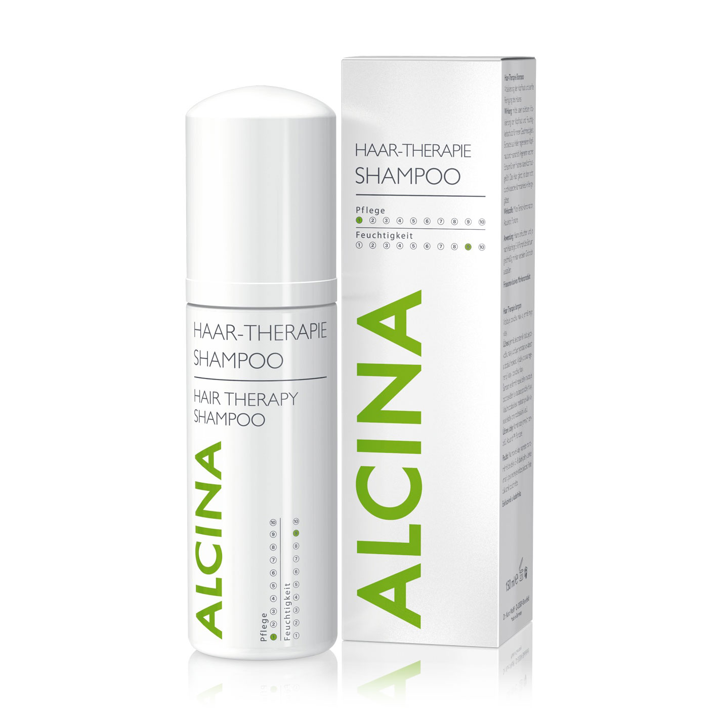 Уцінка! М'який шампунь Alcina Hair Care Haar Therapie Shampoo для пошкодженої шкіри голови і волосся, 150 мл