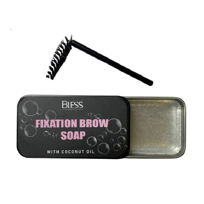 Уцінка! Мило-фіксатор для укладання брів Bless Beauty Brow Soap з кокосовою олією, 20 мл