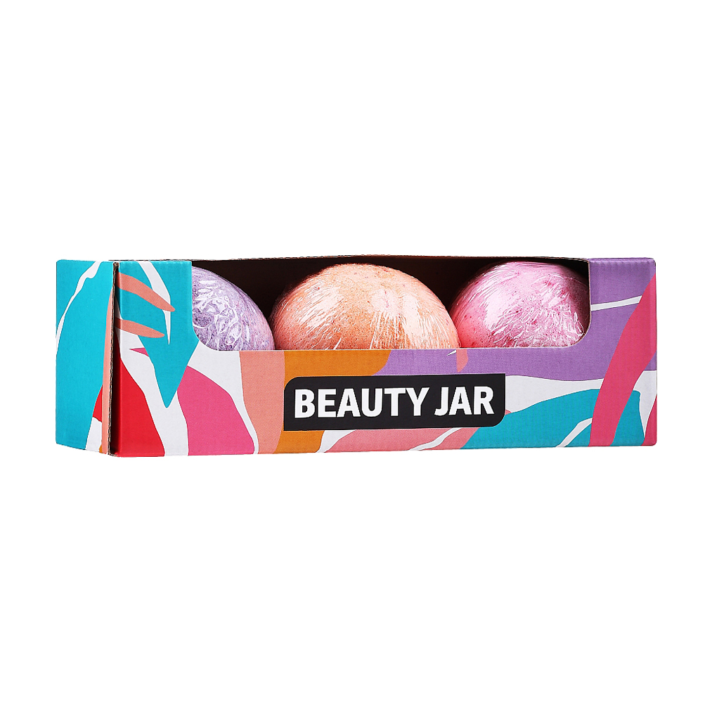 Уцінка! Набір бомбочок для ванни Beauty Jar, 3*115 г