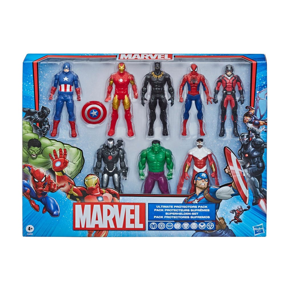 Уцінка! Набір ігрових фігурок Marvel Toys Ultimate Protectors Pack від 4 років, 8 шт (E4252)