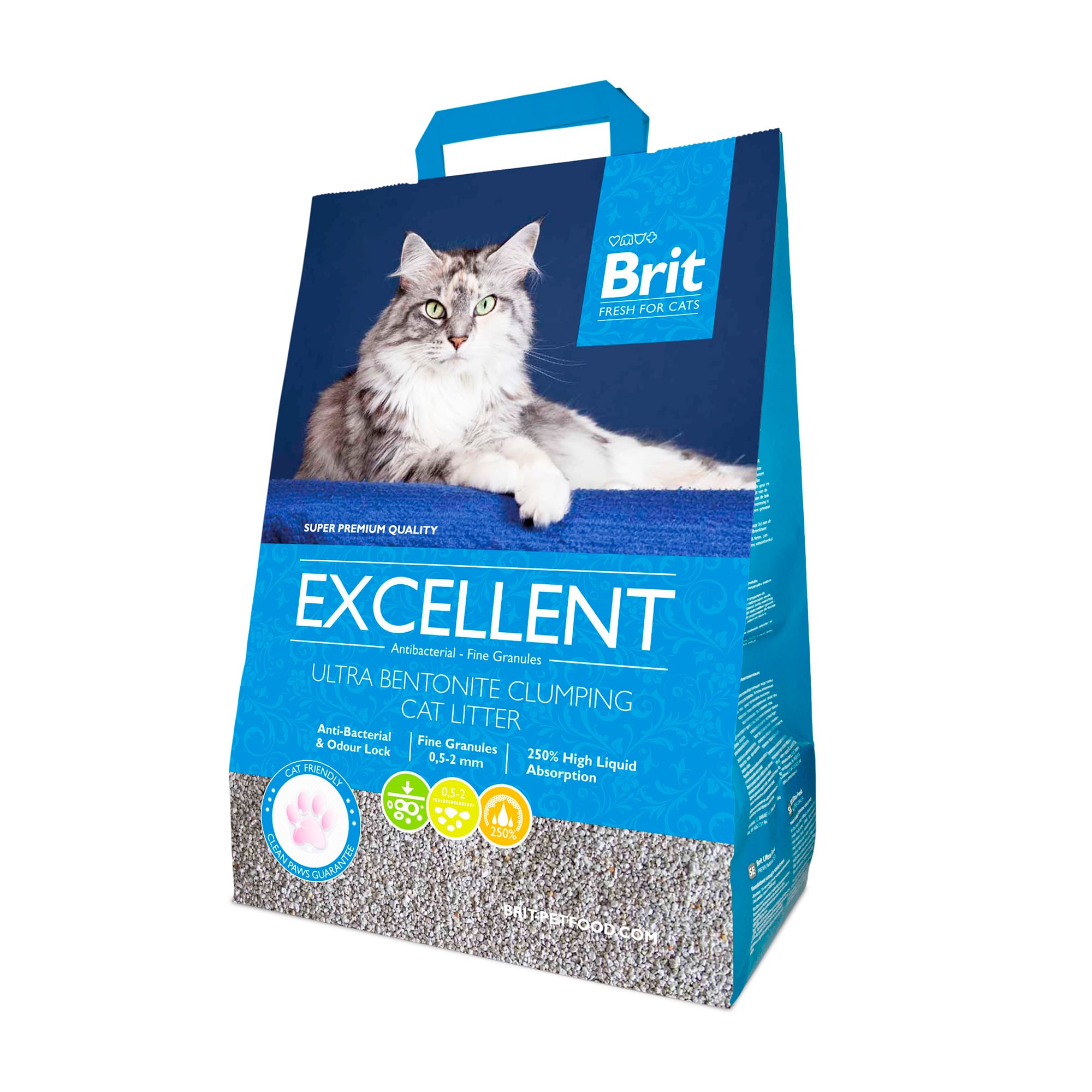 Уцінка! Наповнювач для котячого туалету Brit Fresh Excellent бентонітовий, 10 кг