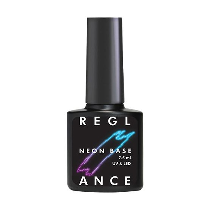 Уцінка! Неонова база для гель-лаку Reglance Neon Base 028 Curacao, 7.5 мл