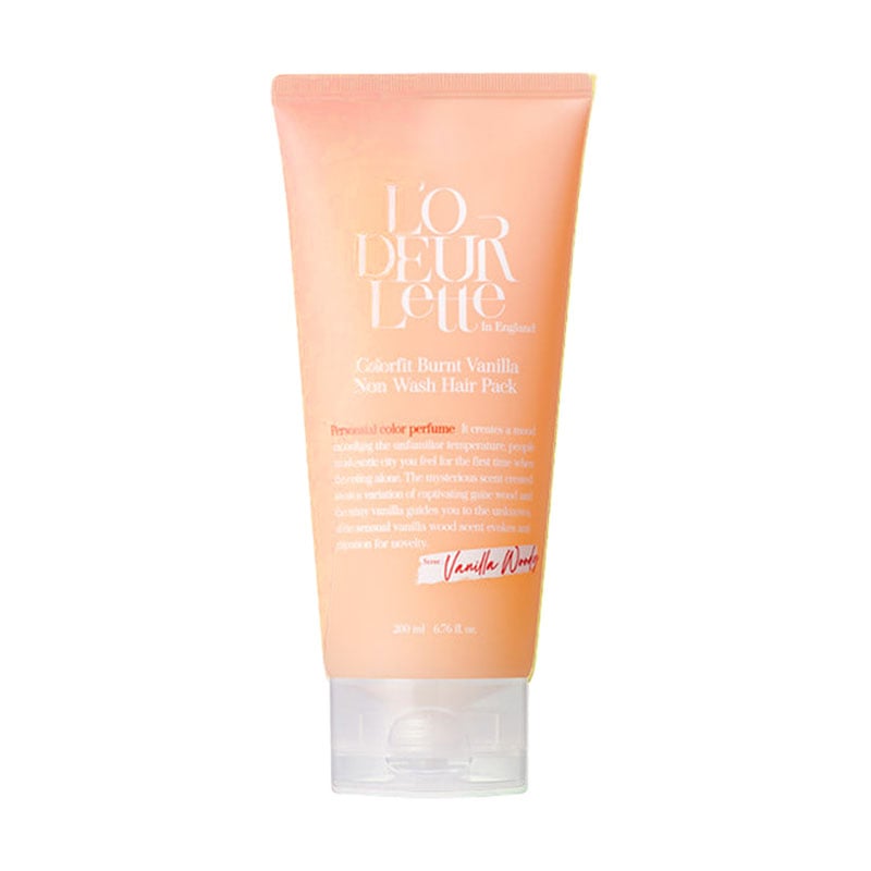 Уцінка! Незмивна маска для волосся L'Odeurlette In England Colorfit Burnt Vanilla Non Wash Hair Pack, 200 мл