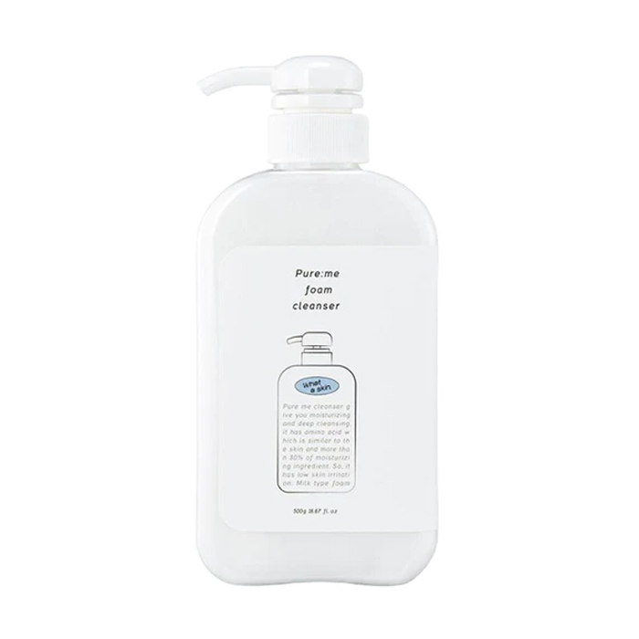 Уцінка! Очищувальна пінка для обличчя What a skin. Pure Me Foam Cleanser, 500 г