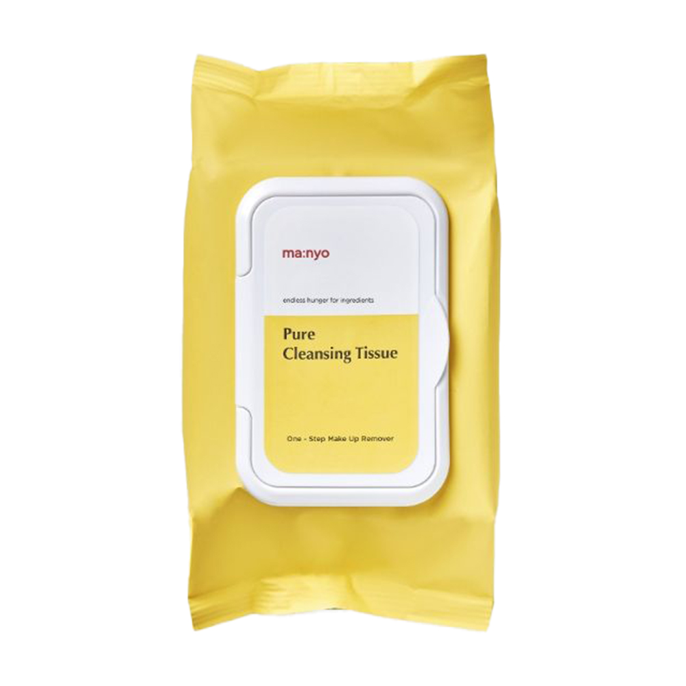 Уцінка! Очищувальні серветки для зняття макіяжу Manyo Pure Cleaning Tissue, 80 шт