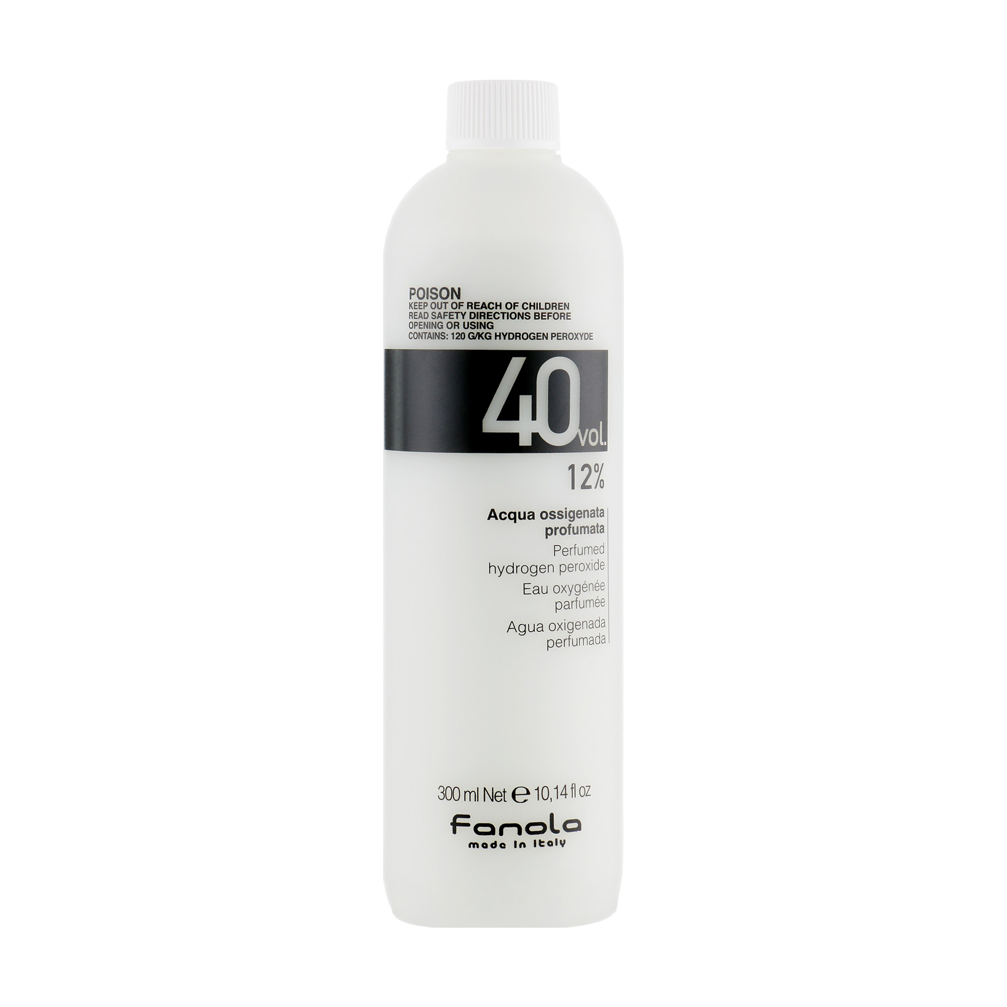 Уцінка! Окислювач для волосся Fanola Perfumed Hydrogen Peroxide Hair Oxidant 40 vol 12%, 300 мл