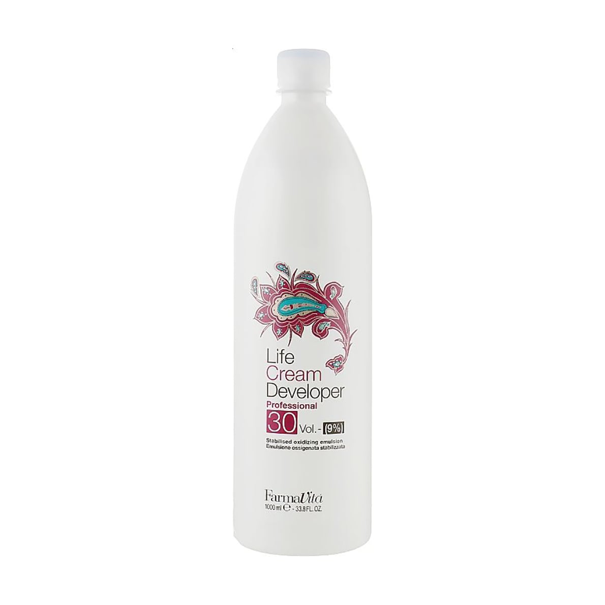 Уцінка! Окислювальна емульсія FarmaVita Life Cream Developer 9% (30 Vol), 1 л