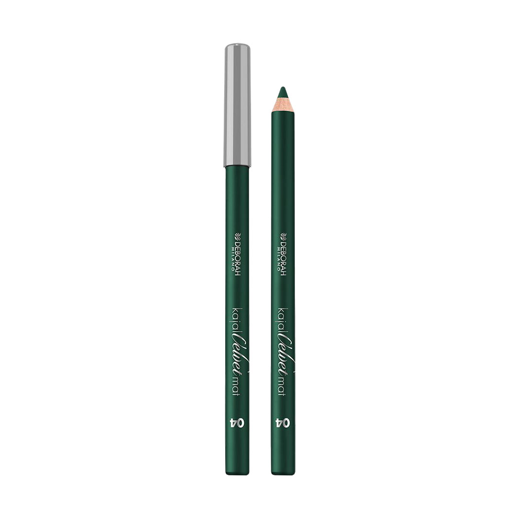 Уцінка! Олівець-каял для очей Deborah Velvet Mat Kajal 04 Green, 1.3 г