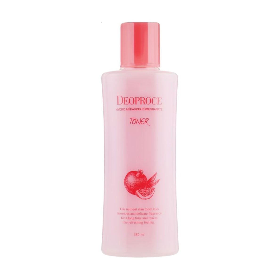 Уцінка! Омолоджувальний тонер для обличчя Deoproce Hydro Antiaging Pomegranate Toner проти зморщок, 380 мл