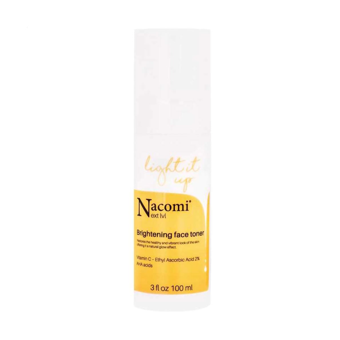 Уцінка! Освітлювальний тонік для обличчя Nacomi Next Level Brightening Face Tonic, 100 мл