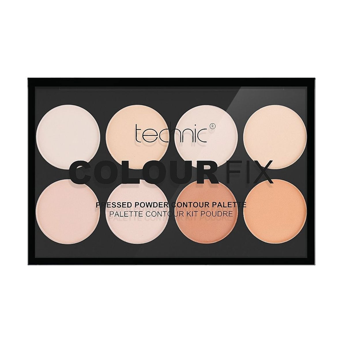 Уцінка! Палетка для контурингу обличчя technic Colour Fix Pressed Powder Contour Palettes, 28 г