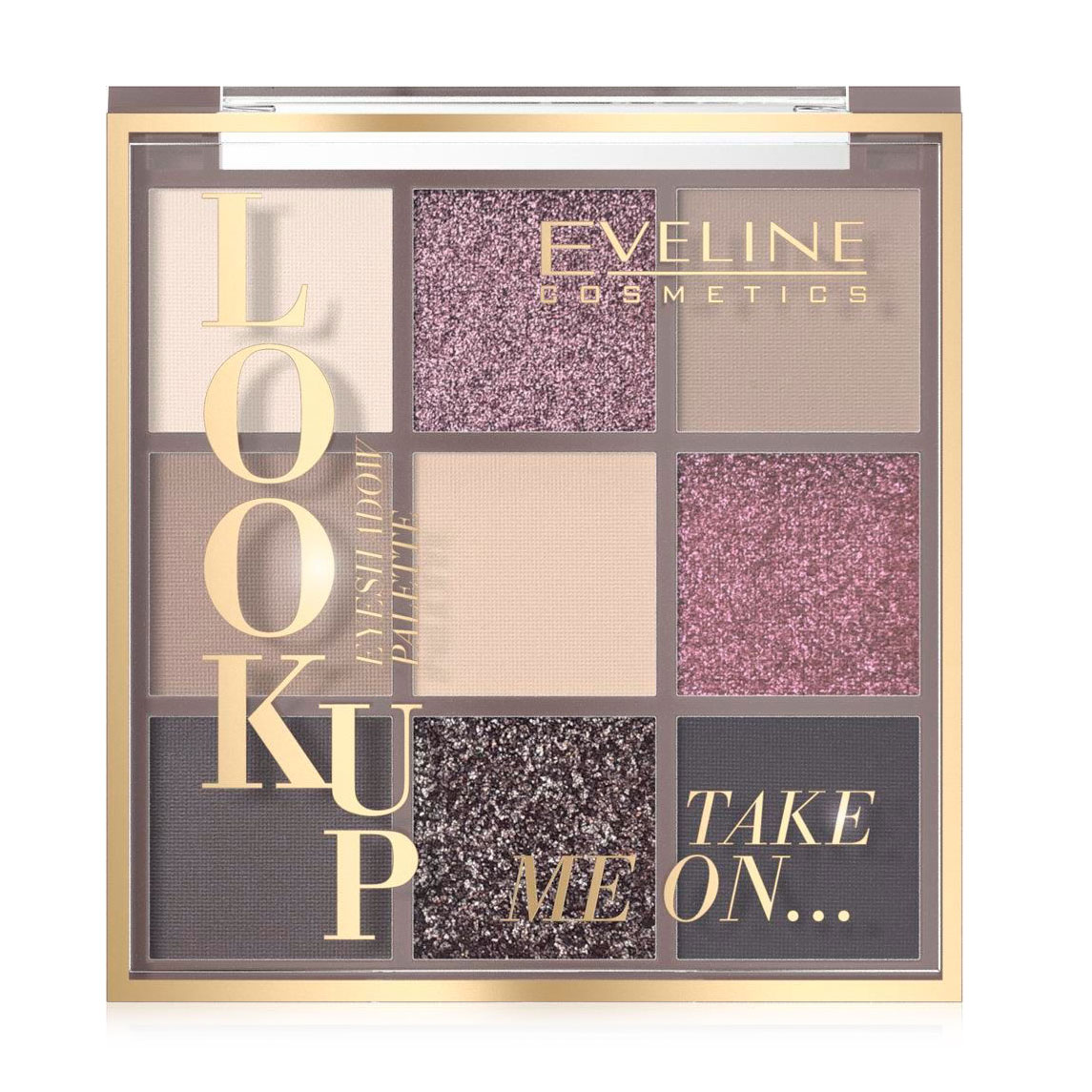 Уцінка! Палетка тіней для повік Eveline Cosmetics Look Up Eyeshadow Palette Take Me On, 10.8 г
