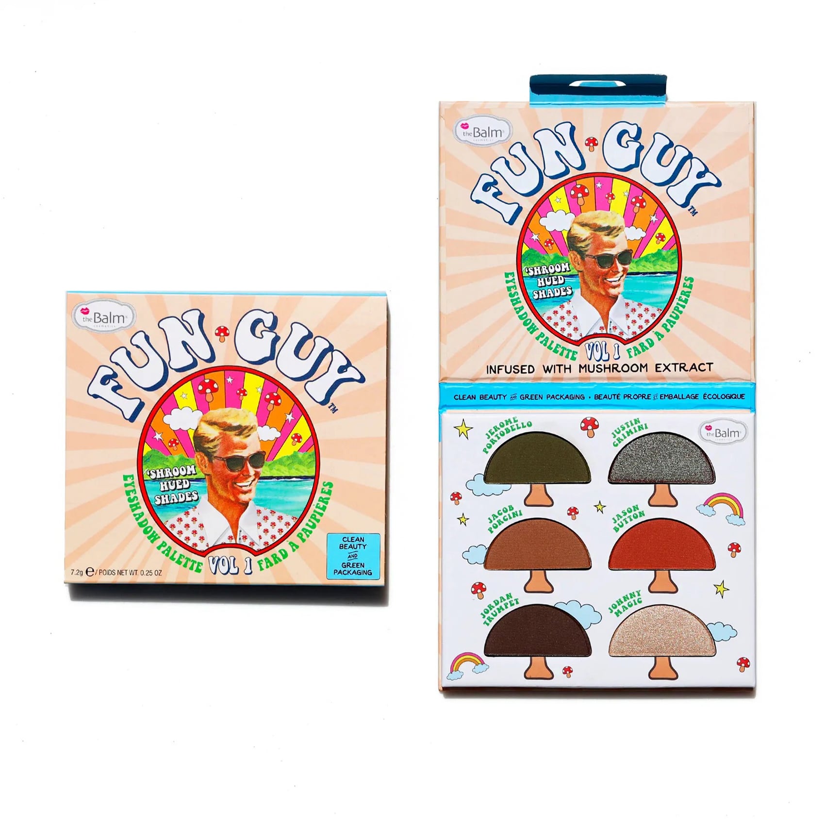 Уцінка! Палетка тіней для повік theBalm Fun Guy Eyeshadow Palette, 7.2 г
