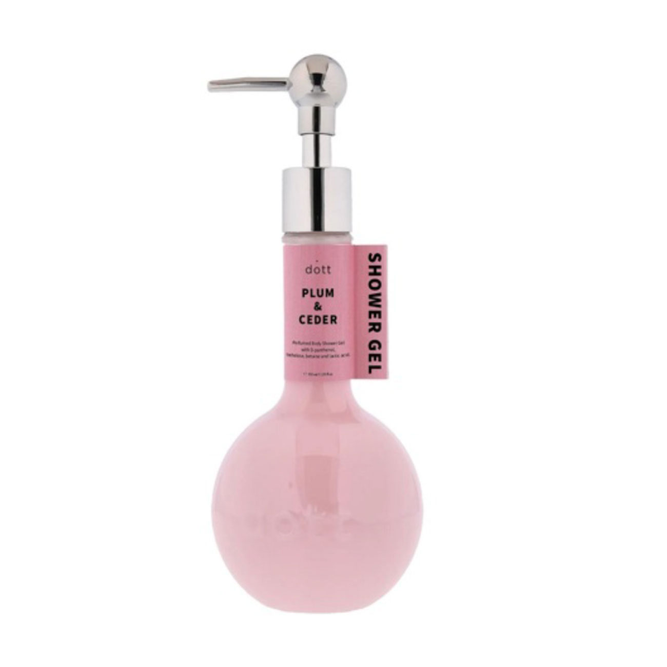 Уцінка! Парфумований гель для душу Dott Plum &amp; Cedar Shower Gel з D-пантенолом, трегалозою, бетаїном та молочною кислотою, 350 мл