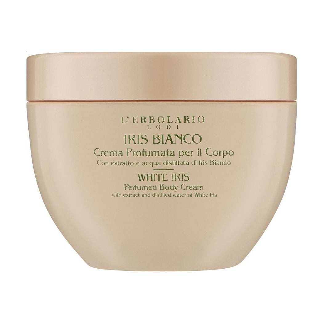 Уцінка! Парфумований крем для тіла L'Erbolario White Iris Perfumed Body Cream, 300 мл