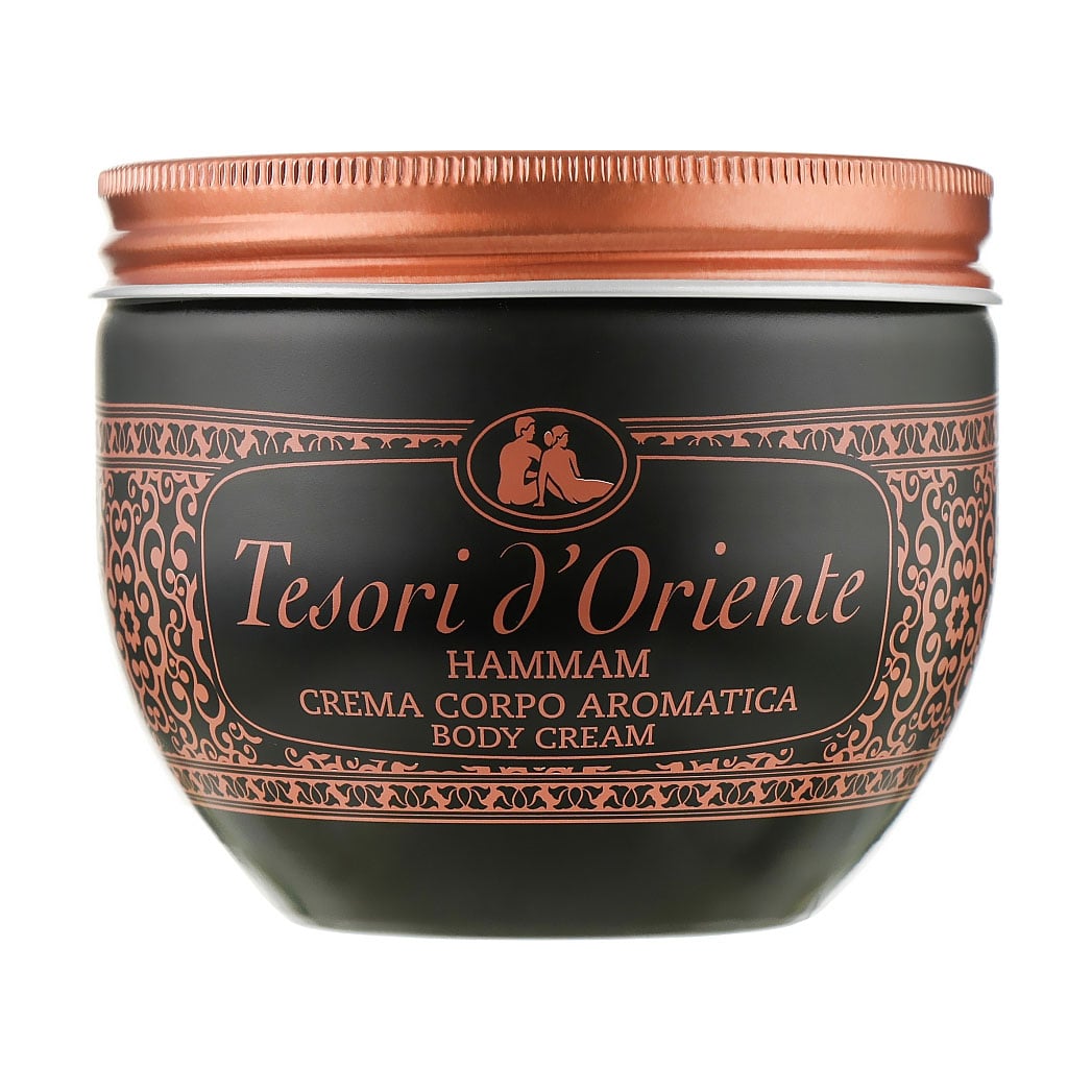 Уцінка! Парфумований крем для тіла Tesori d'Oriente Body Cream Хаммам, олія аргани та апельсиновий цвіт, 300 мл