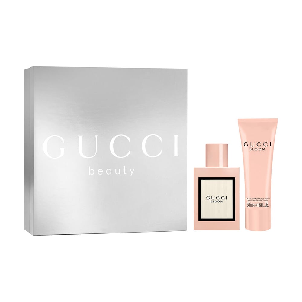 Уцінка! Парфумований жіночий набір Gucci Bloom (парфумована вода, 50 мл + лосьйон для тіла, 50 мл)