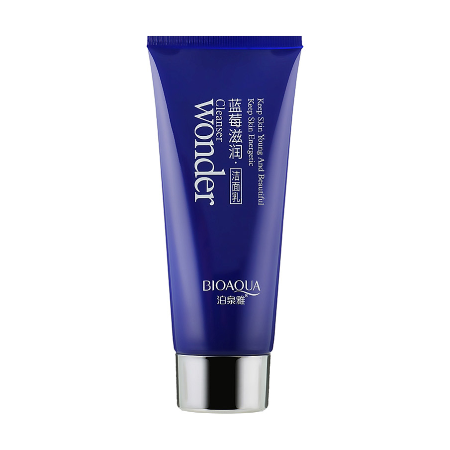 Уцінка! Пінка для вмивання Bioaqua Wonder Cleanser з екстрактом чорниці, 100 г