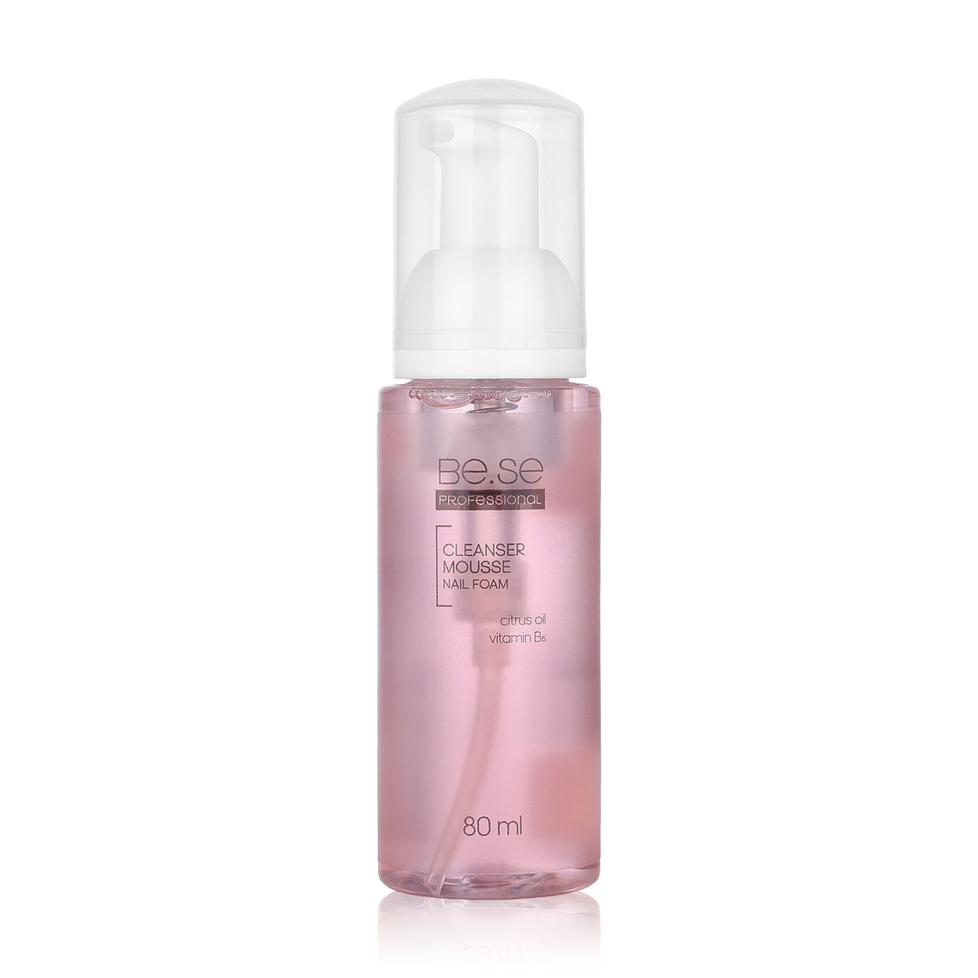 Уцінка! Пінний очисник після манікюру та педикюру Be.Se professional Clean Mousse Nail Foam, 80 мл
