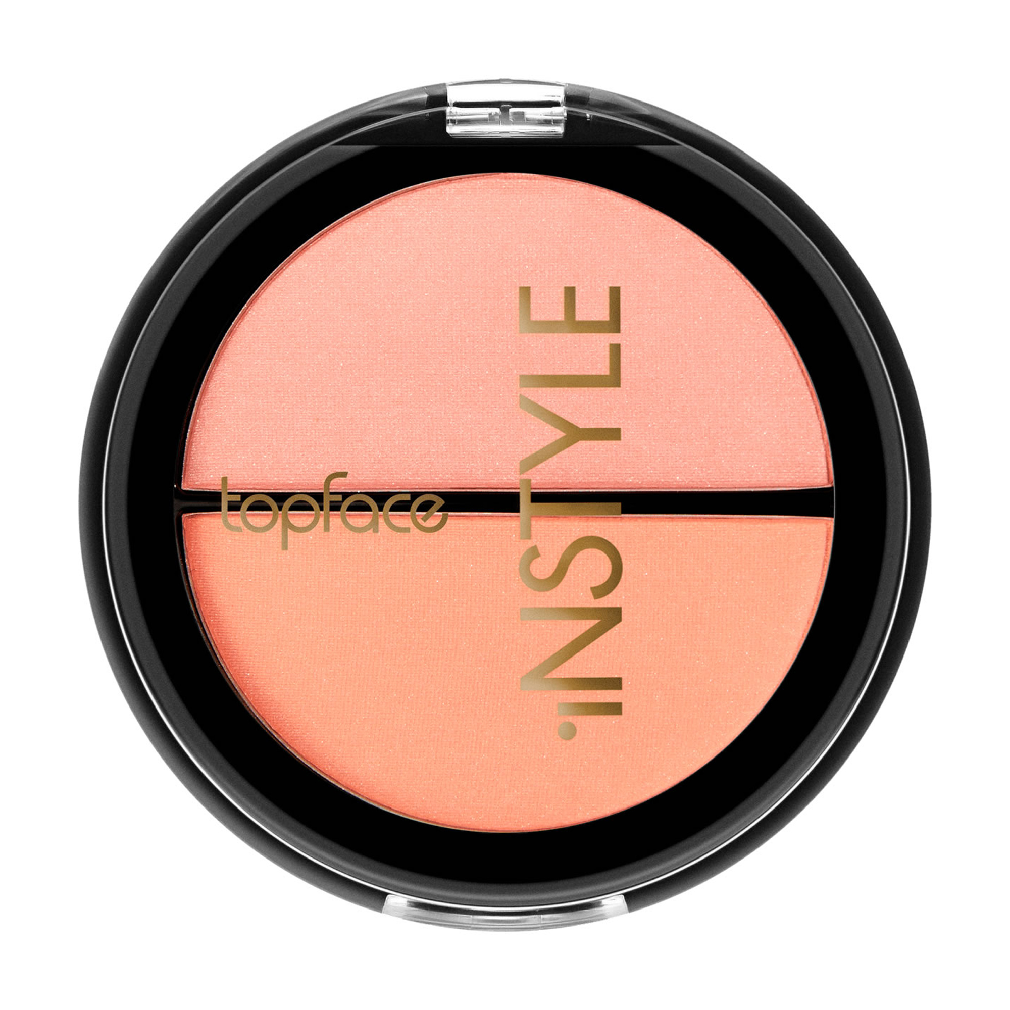Уцінка! Подвійні рум'яна для обличчя TopFace Instyle Twin Blush On, 002, 10 г