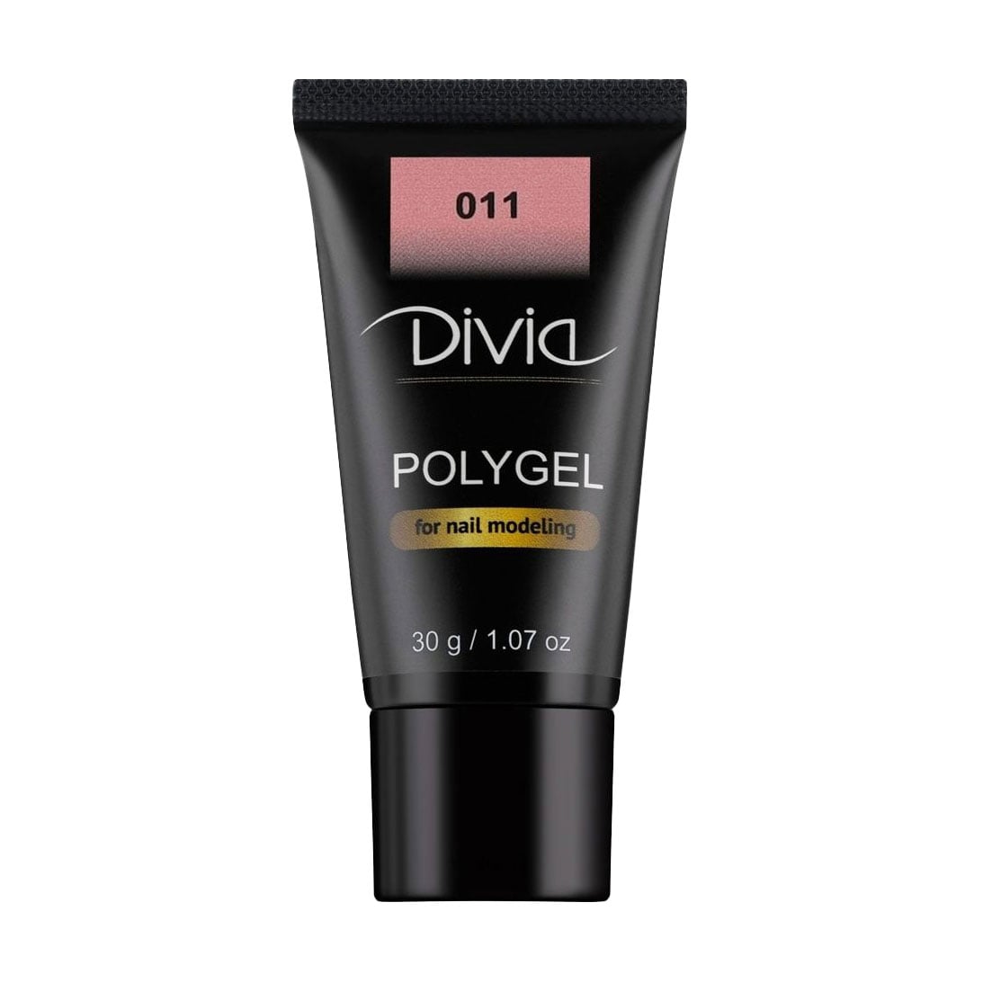 Уцінка! Полігель для нарощування нігтів Divia Polygel 011, 30 г