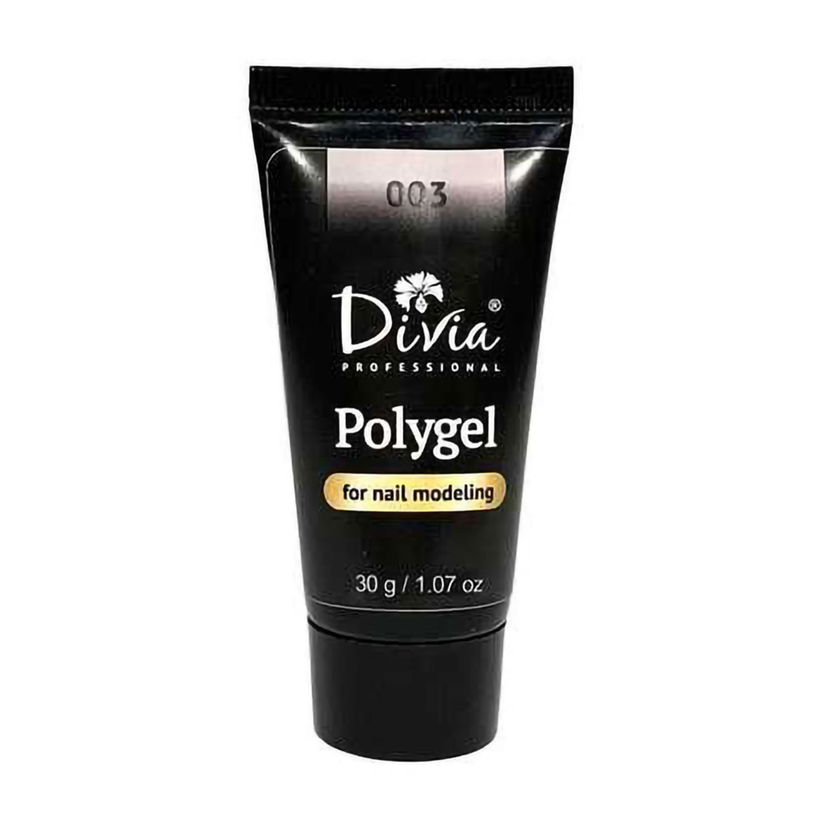 Уцінка! Полігель для нарощування нігтів Divia Polygel 003, 30 г